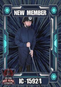 IC-15924 is the first new member of our new 2026/27 term. Welcome to the Empire!